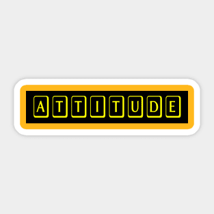 Attitude Sticker